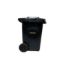 Picture of 80L Wheelie Bin - Compact Outdoor Rubbish Bin