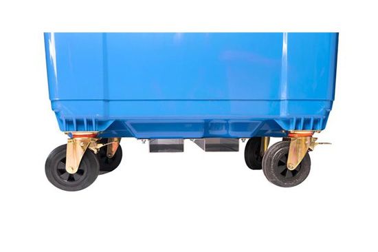 Picture of 660L Wheelie Bin with Rotator Plate - Forklift Compatible