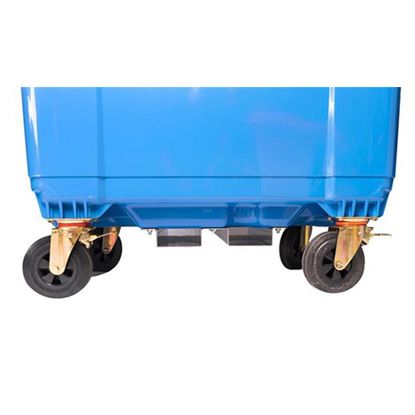 Picture of 660L Wheelie Bin with Rotator Plate - Forklift Compatible