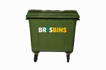Picture of Brisbins 1100L Wheelie Bin Dark Grey