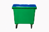 Picture of Brisbins 1100L Wheelie Bin Lime Green