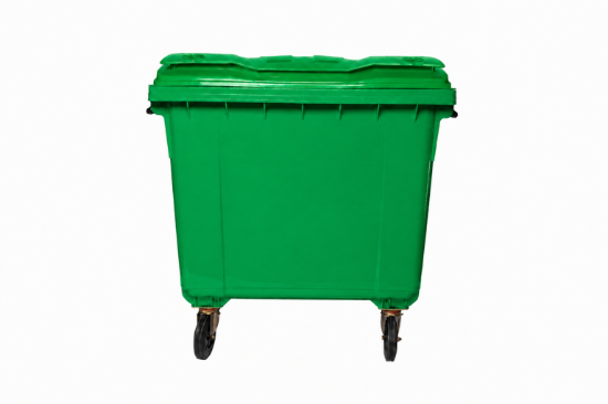 Picture of Brisbins 1100L Wheelie Bin Lime Green