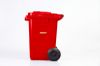 80L Red bin Red lid