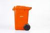 80L Orange bin Orange lid