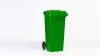 120L Lime Green bin Lime Green lid