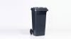 120L Dark Grey bin Dark Grey lid