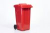 160L Red bin Red lid