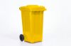 160L Yellow bin Yellow lid