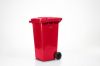 240L Red bin Red lid
