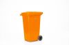 240L Orange bin Orange lid
