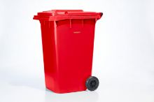 360L Red bin Red lid