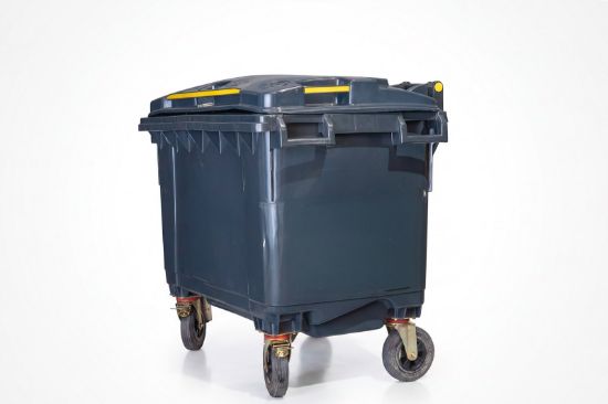 500L Dark Grey bin Dark Grey lid