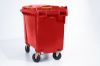 660L Red bin Red lid