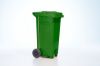 120L-PEDAL-BIN Dark Green bin Dark Green lid