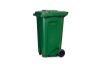 240L-PEDAL-BIN Dark Green bin Dark Green lid