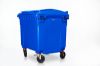 1100L-INCL-ROTATOR-PLATE Royal Blue bin Royal Blue lid