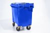 660L-INCL-ROTATOR-PLATE Royal Blue bin Royal Blue lid