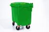660L-INCL-ROTATOR-PLATE Lime Green bin Lime Green lid